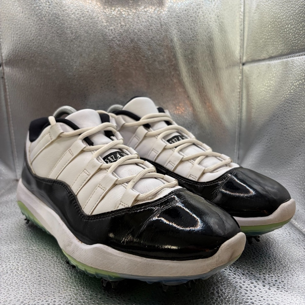 Size 9‎ Jordan 11 Golf Low Concord White Black Mens Athletic Shoes AQ0963-101